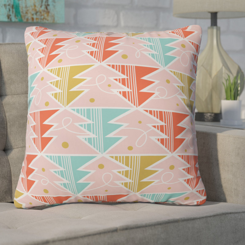 Housse et insert de coussin carré Heather Dutton, 18 po x 18 po