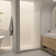 Dreamline QWALL-VS 41 In. W X 41 In. D X 76 In. H Acrylic Corner Backwall Kit In White