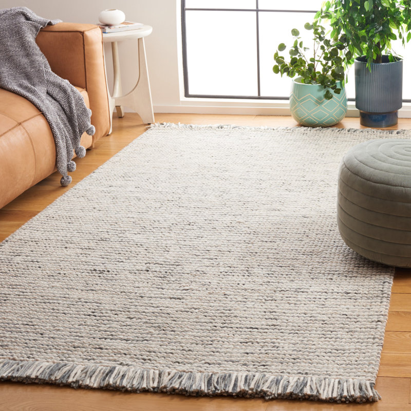 Tapis vert sauge / ivoire Kata 902, Rectangle 4 pi x 6 pi