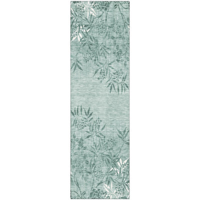 Premium Machine Washable Prisco Sage Rug