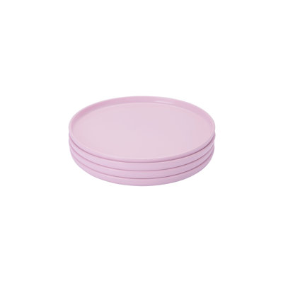 4 Plate Set | Pink