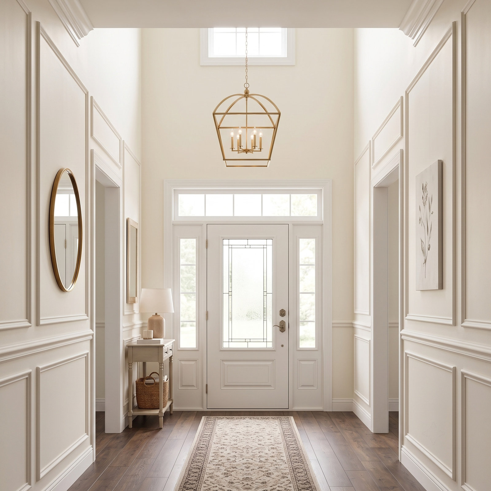 Alfreda 6-Light Chandelier, Brass