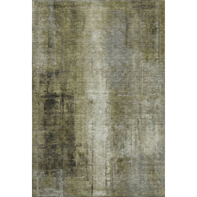 Premium Machine Washable Pinkston AMF1980 Abstract Rug