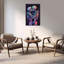Wall Art Kissing Skull Art Poster Skeleton Lover Picture Print On Canvas Abstract Horrible Theme Painting.-1834779284