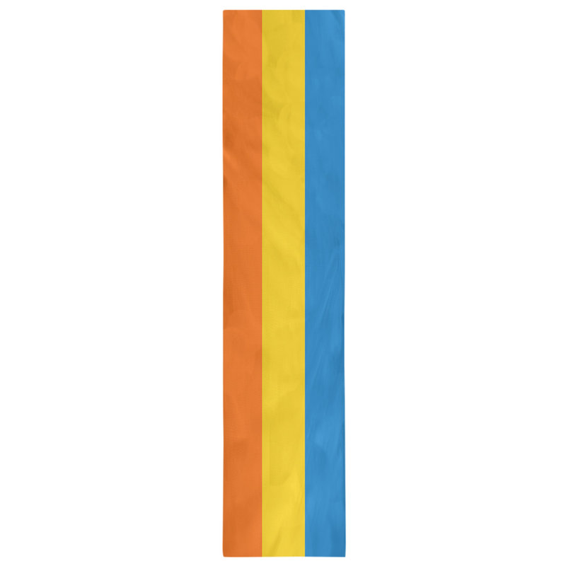 Seattle Table Runner – Durable, Fade-Resistant, and Machine Washable in Team-Inspired Colors, Miami, 90" x 16"