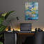  «Immersion 1» par Dorothy Fagan, art mural en verre acrylique, 12 po x 16 po
