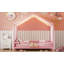 Lit sur pied avec auvent, cadre de lit simple, cadre de lit pour tout-petit en forme de maison, lit simple pour enfant-1550069137-1550069149
