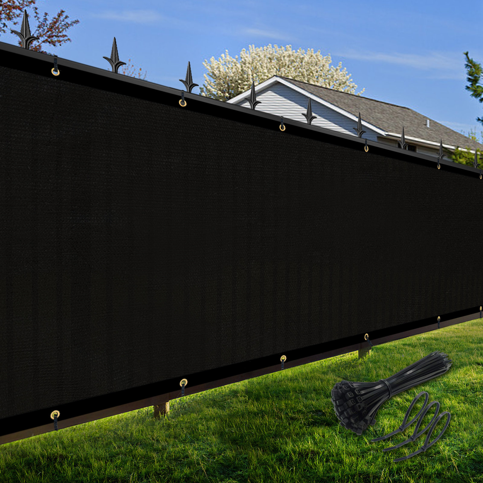 Artpuch Privacy Fence Screen Customized Outdoor Mesh Panels for ...