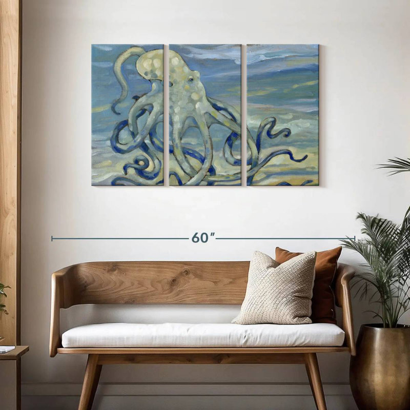 Brampt East Point Octopus, 28" H x 45" W