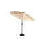 Parasol d'extérieur automatique à 3 niveaux 10pi - Housse kaki avec ventilation et amortissement pour cour arrière en aluminium-1049341971