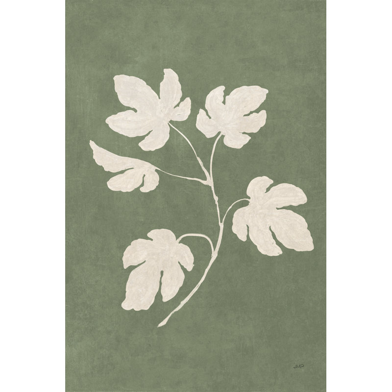 Botanical Study III Forest Green by Julia Purinton - Wrapped Canvas Painting, 122cm H x 81cm W x 3.8cm D