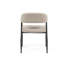 46.5cm H Velvet Upholstered Contoured Armchair-1833520528