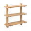 Tablettes murales en bois massif Francis-1870461480