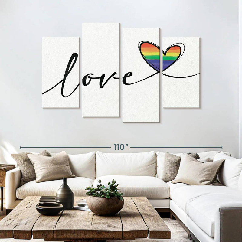 Kema Heart Love Wall Sign