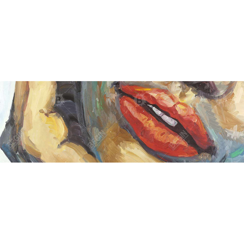 " Irresistible Lips Closeup "
