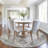 Machine Washable Indoor/Outdoor Xhevrie Ivory Rug-490527344