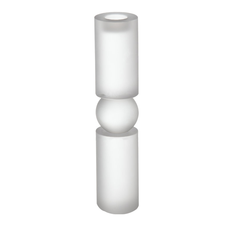D3.1x15" Palisade Large Glass Candle Holder, 15'' H X 3.1'' W X 3.1'' D