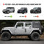 Panneau de rangement de fenêtre arrière, tablette de chargement de fenêtre compatible avec le système de rangement tactique multifonctionnel 4 pièces JK Wrangler 2007-2018 JK