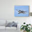 « flying into history », reproduction de photo sur toile tendue-1900105393