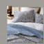 Ensemble de literie pour lit double réversible en microfibre, motif floral boho pour la maison