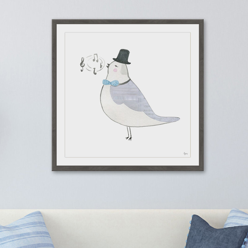 «Classic Bird II», reproduction encadrée, H 24 po x l 24 po x P 1,5 po