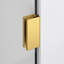 Porte de douche pivotante sans cadre de 46 po de largeur-91059767