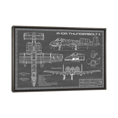 A-10 Thunderbolt II-imprimé de dessin