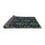 Tapis bleu foncé tissé à la machine-742835404