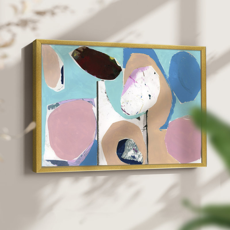 Color Trend II - Impression encadrée - Restickable, H 22 po x l 28 po