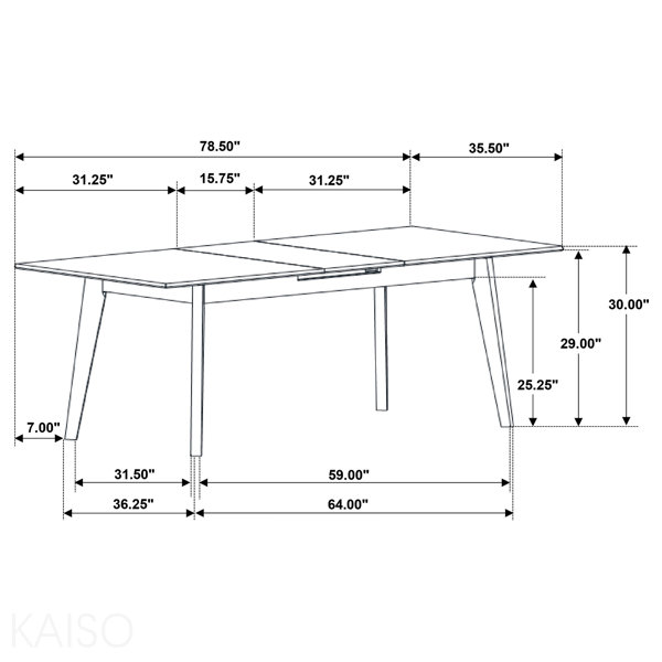 Dimensions du produit