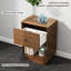 40cm W Manufactured Wood Bedside Table