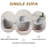 Single Seat Sofa Chair – Terrafab Composite Material With Iron Frame