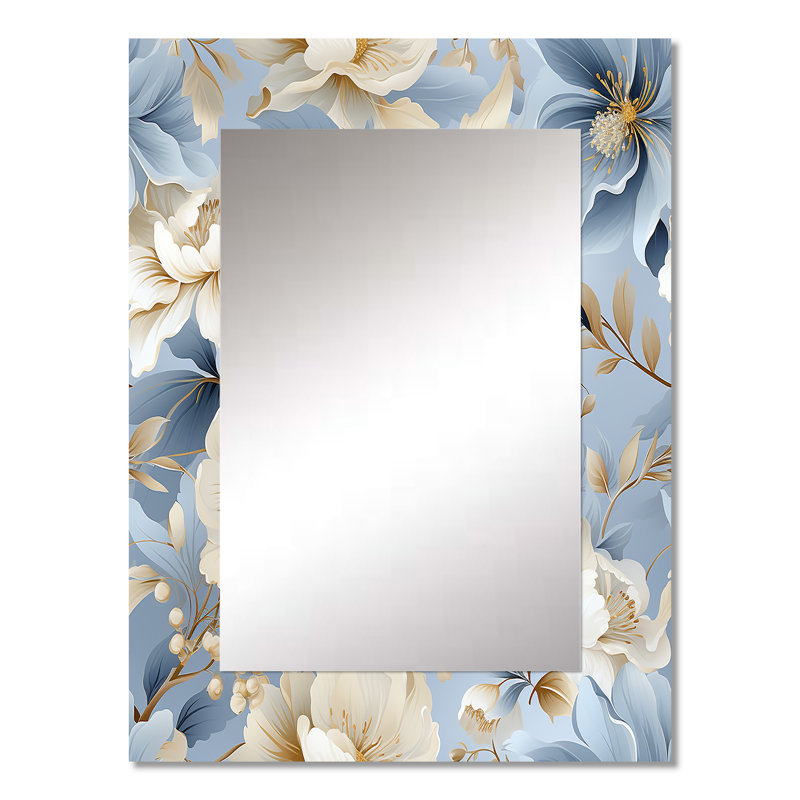 Motif victorien Kearns Ethereal Rococo Flourish - floral, 32 po x 24 po
