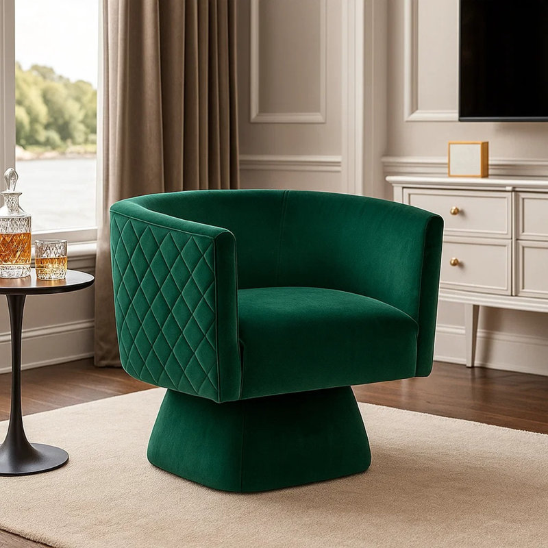 Fauteuil Cabe, Vert émeraude