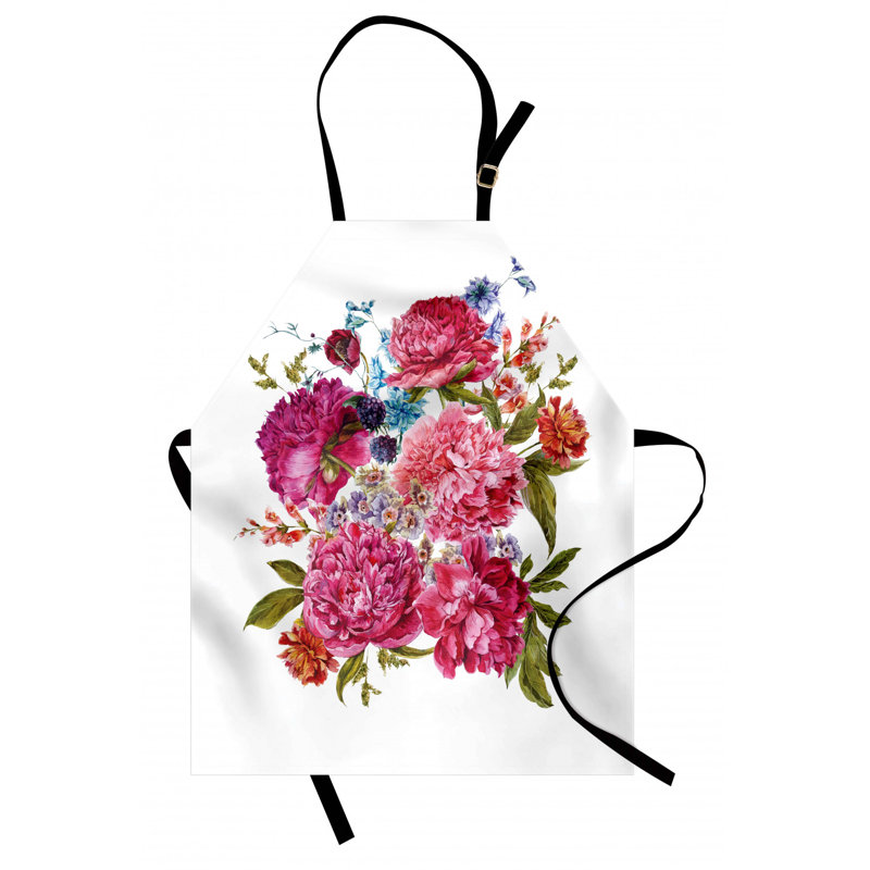 Tablier de flore shabby