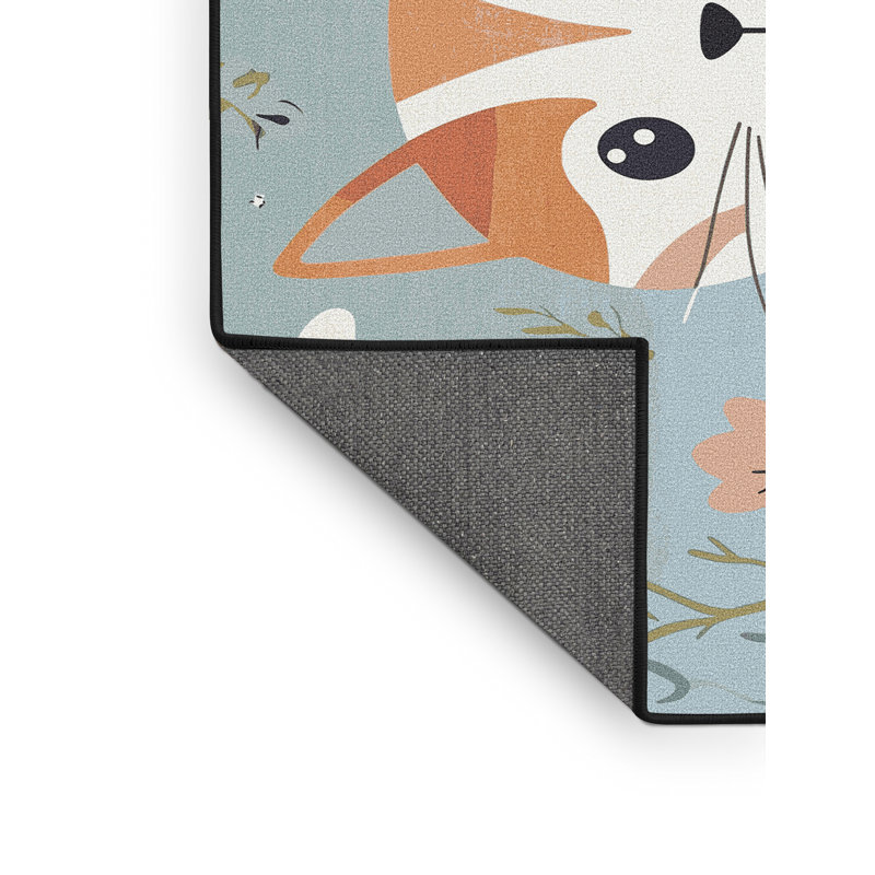 Tapis pour enfants East Urban Home, Rectangulaire 7 pi x 10 pi