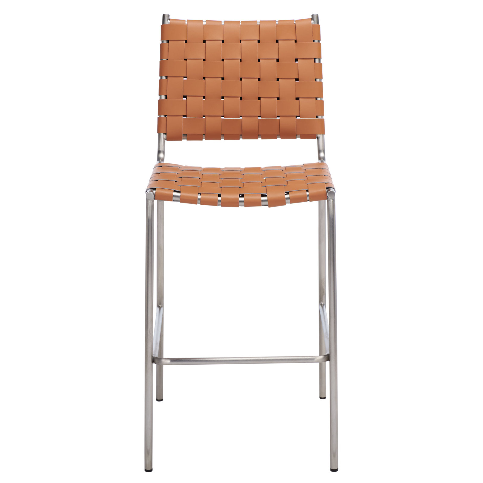 Ryland 26" Counter Stool, Brown, Sliver
