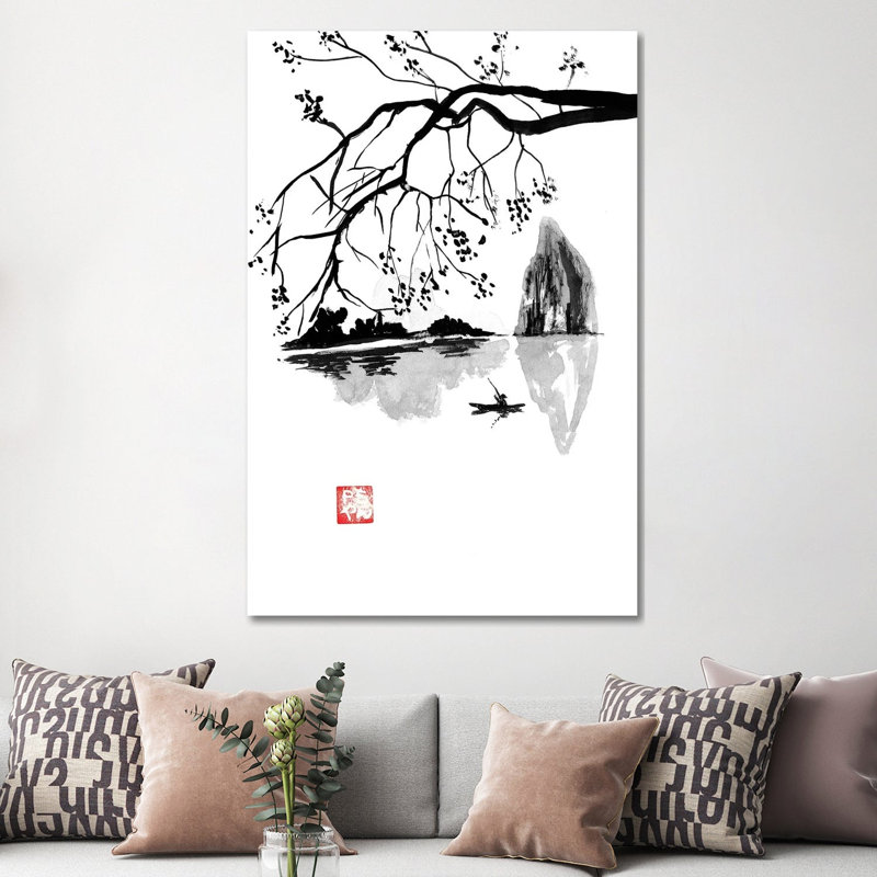 Along by Péchane - Print on Canvas, Wrapped Canvas, 101.6 cm H x 66.04 cm W x 3.175 cm D