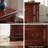 Farmhouse 6 Drawers Dresser for Bedroom, 48" Tall Dressers & Chests of Drawers w/Roman Column-454152368
