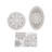 Medallion Cotton Tufted Bath Rug