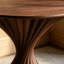 Modern-style solid wood console table-593083342