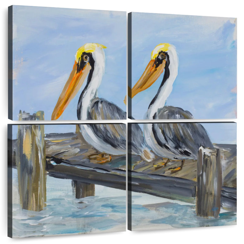 Brampt Pelicans On Deck
