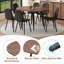 Ensemble de table de salle à manger extensible de 42 à 54 po avec chaises rembourrées confortables-115748065-117257564