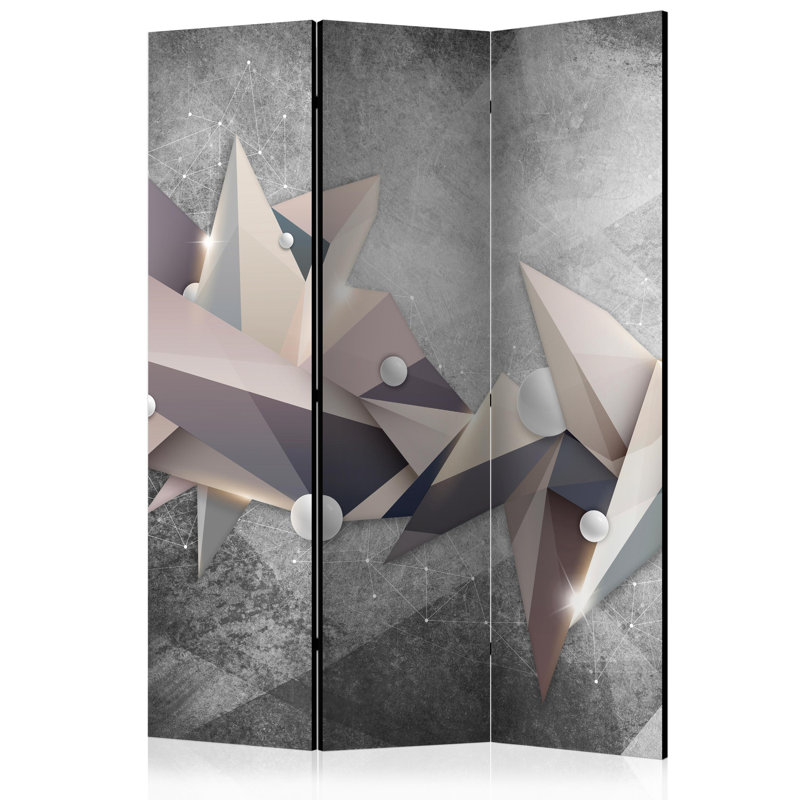Cooperstown 172cm H Folding Room Divider, 3