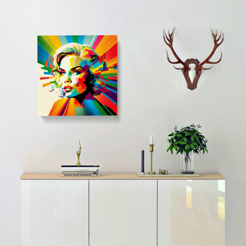 Prism Pop Art - Wrapped Canvas - Framed Print