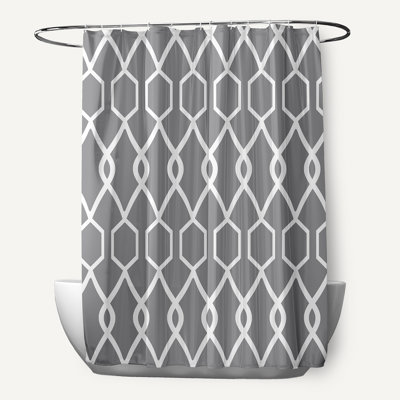 Geometric Shower Curtain