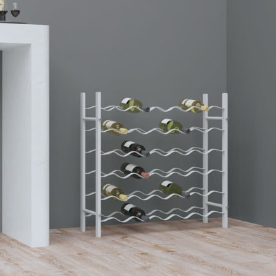 Clora 36 Bottle Floor Wine Bottle Rack