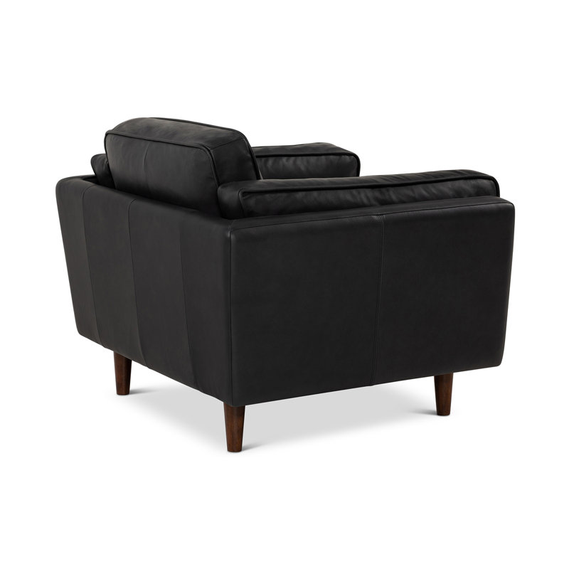 Brooklyn Accent Chair - Dark Brown, Black
