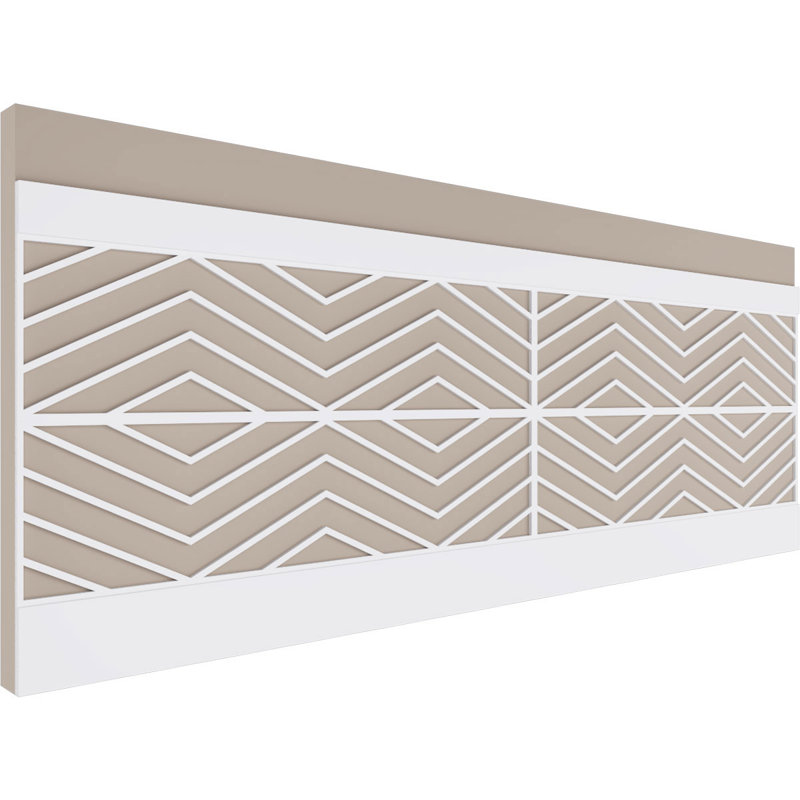 Panneaux muraux blancs 94,5 "(paquet de 4), L 32 po