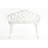 Versatile Cast Aluminium Garden Bench - Suits Multiple Outdoor Settings Seat Can Withstand Conditions